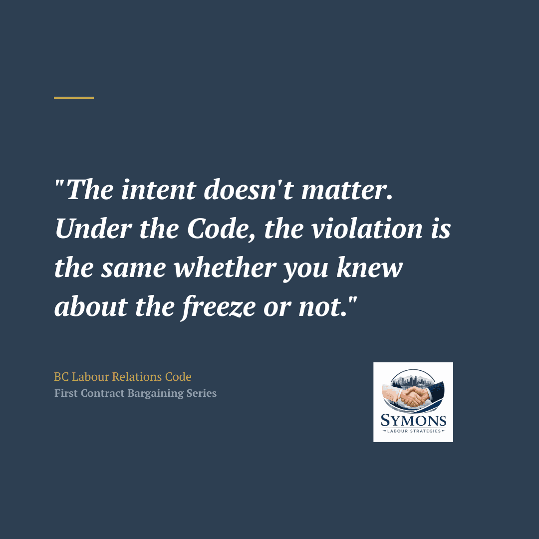 Are You Violating the Statutory Freeze Without Knowing It?